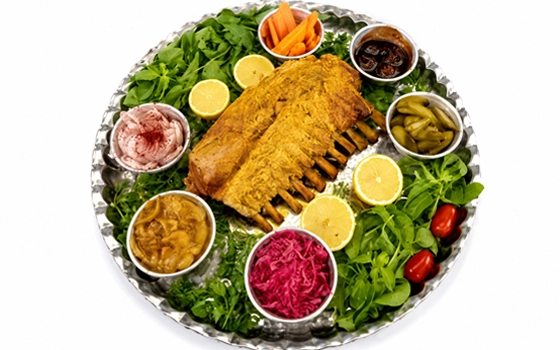خوراک دنده بره مخصوص سندباد