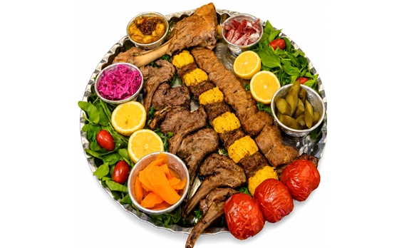 خوراک سینی با عشق سندباد