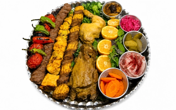 Qajar Platter Sindbad