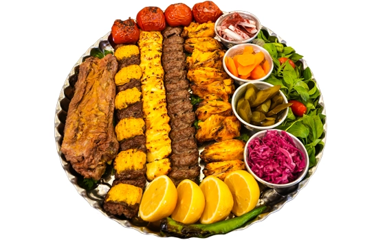 خوراک سینی قاجار سندباد