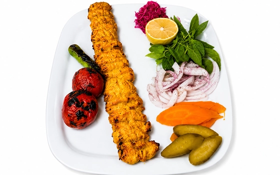خوراک جوجه مخصوص زعفرانی