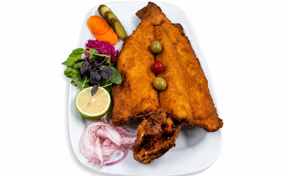 خوراک ماهی قزل‌آلا سوخاری