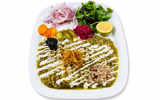 خوراک کشک و بادمجان